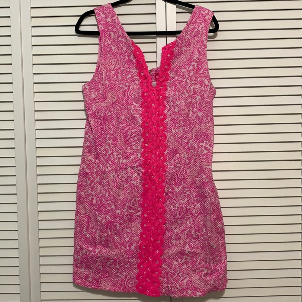Lilly Pulitzer for Target pink shift dress, size 14